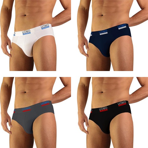 Slip Per Uomo 6 Pezzi Colori Misti Uomo Underwear F7007 
